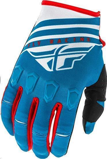 Перчатки FLY RACING KINETIC K220 синие/белые/красные (2020)