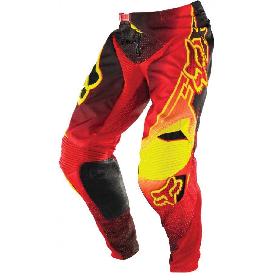Штаны Fox 360 Flight red/yellow